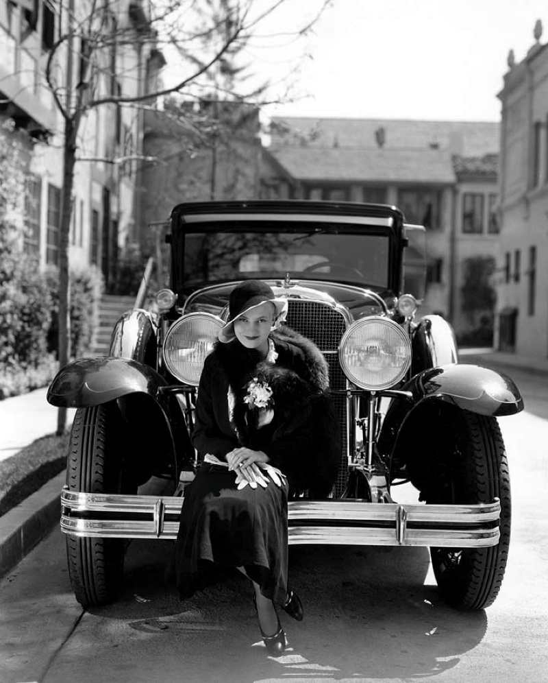 1931 Buick with author Carman Barnes